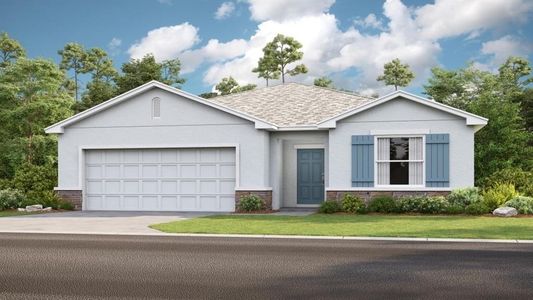 New construction Single-Family house Cypress, 1512 August Gray Drive, Kissimmee, FL 34744 - photo