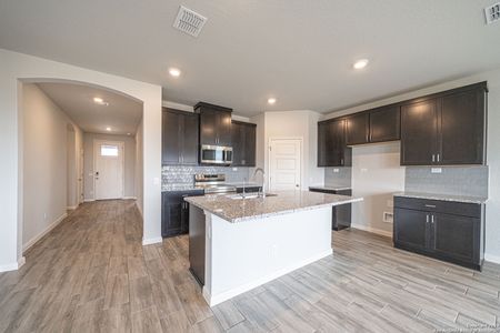 New construction Single-Family house 409 Axis Valley, Cibolo, TX 78108 Henley- photo