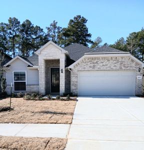 New construction Single-Family house 40212 S. Heron Heights Way, Magnolia, TX 77354 The Amherst- photo 2 2