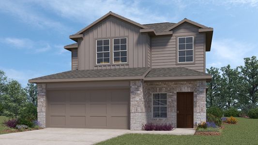 New construction Single-Family house 6223 Fairtime Rd, San Antonio, TX 78252 The Florence- photo 0