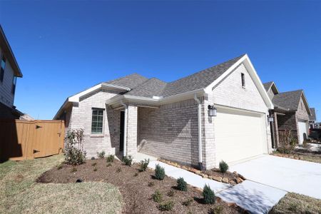 New construction Single-Family house 21622 Sandy Dune Drive, Cypress, TX 77433 Boxwood - Smart Series- photo 1 1
