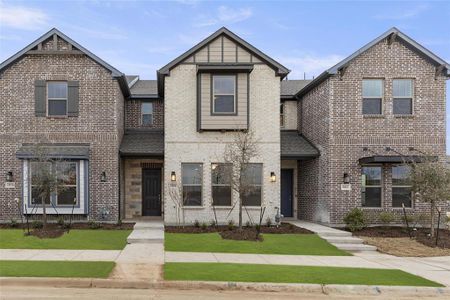 New construction Townhouse house 3006 Opera Way, Sachse, TX 75048 Brown Homeplan- photo 23 23