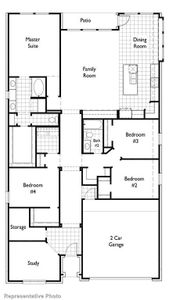 New construction Single-Family house 5725 Huron Dr, New Braunfels, TX 78130 Denton Plan- photo 1 1