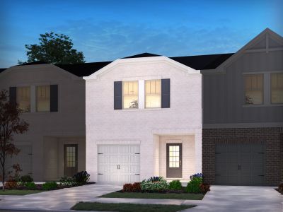 New construction Townhouse house 3142 Holland Grove Road, Lawrenceville, GA 30043 - photo 1 1