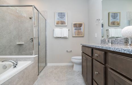 Owner's Bath with Dual Sinks