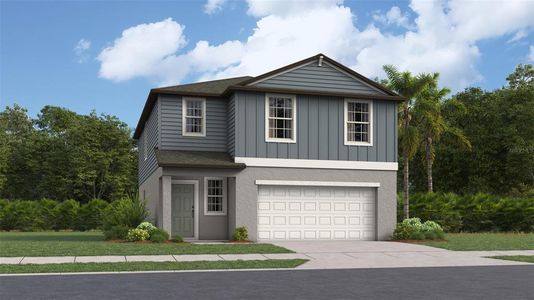 New construction Single-Family house 11707 Radiant Shore Loop, San Antonio, FL 33576 Atlanta- photo 0