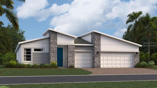 New construction Single-Family house 1705 Rider Rain Lane, Apopka, FL 32703 Estero- photo 0