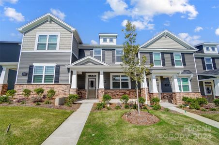 New construction Townhouse house 15314 Braid Meadow Lane, Unit 163/Murray, Charlotte, NC 28278 Murray- photo 0