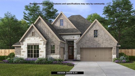 New construction Single-Family house Design 2885W, 2424 Liberty Court, Celina, TX 75009 - photo