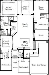 New construction Single-Family house 1708 Sauterne Dr, Leander, TX 78641 Hideaway (2837-CM-50)- photo