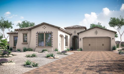 New construction Single-Family house Style, 9912 E Strobe Ave, Mesa, AZ 85212 - photo
