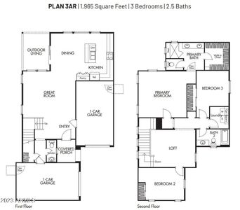 New construction Single-Family house 9930 E Tamery Avenue, Mesa, AZ 85212 Plan 3- photo