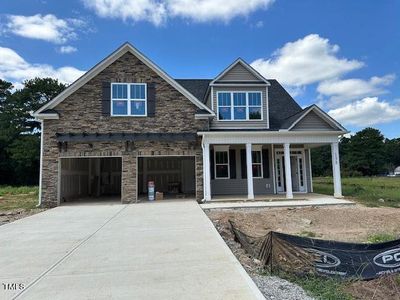 New construction Single-Family house 138 Abingdon Farms Drive, Selma, NC 27576 Monroe- photo 0