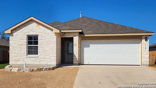 New construction Single-Family house 21287 Watercourse Way, San Antonio, TX 78266 The Caden- photo 0