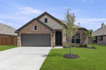 New construction Single-Family house 1221 Alderwood Lane, Crowley, TX 76036 Concept 1912- photo 0