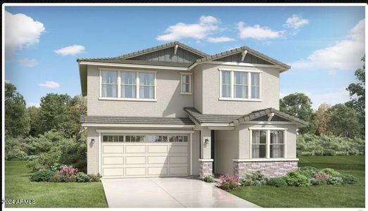 New construction Single-Family house 15554 W Kendall Street, Goodyear, AZ 85338 Cottonwood Plan 3524- photo 0