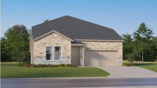 New construction Single-Family house 26514 Foxtail Fern Drive, Katy, TX 77493 Steely- photo 0