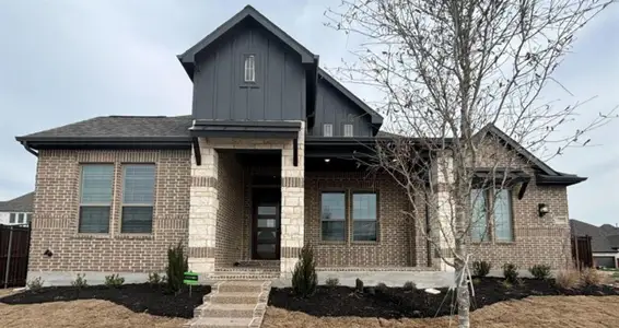 New construction Single-Family house 1013 Desert Rose Lane, Crowley, TX 76036 Andover- photo 0