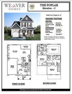New construction Single-Family house Poplar, Fred Stone Road, Sanford, NC 27332 - photo