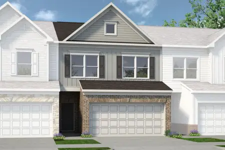 New construction Townhouse house 3557 Fairhaven Drive, Unit 51, Powder Springs, GA 30127 - photo 0