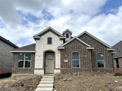 New construction Single-Family house 343 Freestall Drive, Midlothian, TX 76065 Concept 2129- photo 0