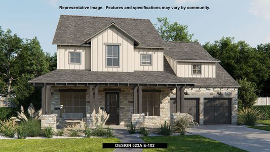 New construction Single-Family house 523A, 3858 Grapeseed Drive, Frisco, TX 75033 - photo