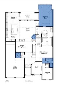 New construction Single-Family house 4244 Prickly Pear Avenue, Aubrey, TX 76227 222 Plan- photo