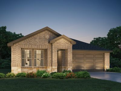 New construction Single-Family house 8643 Treetop Heights Drive, Mont Belvieu, TX 77523 The Hughes (841)- photo 0