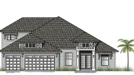 New construction Single-Family house Plan 3364, 49 Courtney Oaks Drive, Saint Augustine, FL 32092 - photo