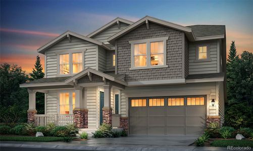 New construction Single-Family house 5563 Tamarack Avenue, Firestone, CO 80504 Chelton- photo 0