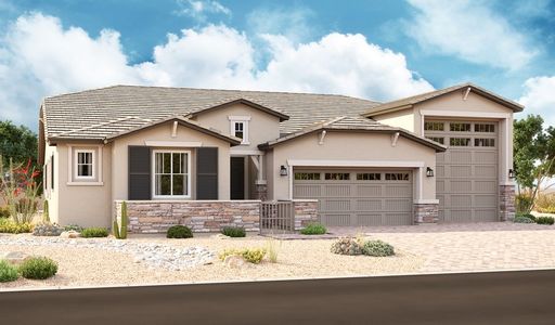 New construction Single-Family house 21723 E Bonanza Way, Queen Creek, AZ 85142 Harley- photo 0 0