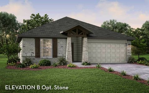 New construction Single-Family house Creede, 880 Cherrystone Loop, Buda, TX 78610 - photo