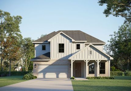 New construction Single-Family house Wilson 4226, 2002 Clearlight Lane, Georgetown, TX 78633 - photo