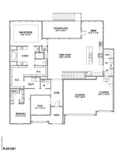 New construction Single-Family house 8880 S Quatar Court, Aurora, CO 80016 Plan C651- photo 1 1