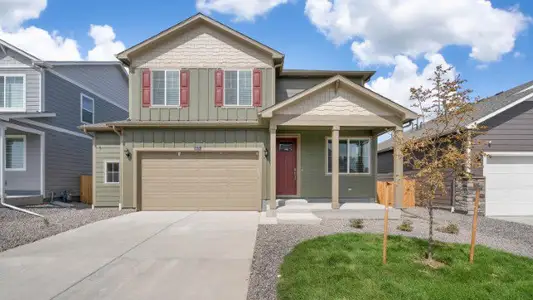 New construction Single-Family house 5906 Amerifax Dr, Windsor, CO 80528 BELLAMY- photo 0