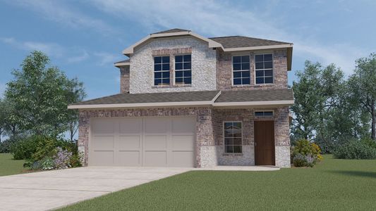 New construction Single-Family house 600 Nature Stroll Road, Lavon, TX 75166 X30F Florence- photo 0 0
