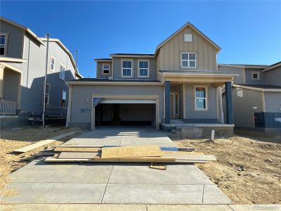 New construction Single-Family house 5571 Tamarack Avenue, Firestone, CO 80504 Pinnacle- photo 0 0