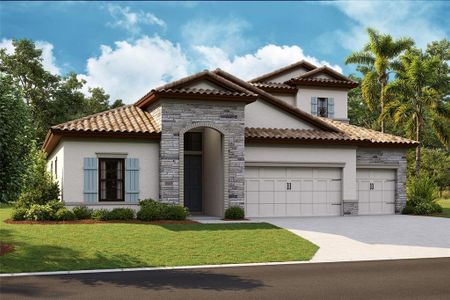 New construction Single-Family house 14982 Rider Pass Drive, Lithia, FL 33547 - photo 0