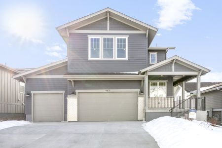 New construction Single-Family house 4875 Saddle Iron Rd, Castle Rock, CO 80104 Mesa- photo 1 1