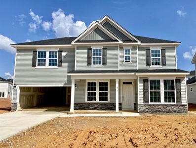 New construction Single-Family house 832 Putney Hill Road, Zebulon, NC 27597 Dogwood- photo 0