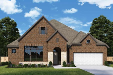 New construction Single-Family house The Getty, 1196 Wandering Brook Street, Magnolia, TX 77354 - photo