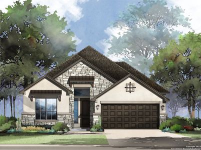 New construction Single-Family house 28532 Allswell Lane, San Antonio, TX 78260 - photo 0