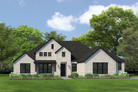 New construction Single-Family house Lodge (Side Entry), Bassett Lane, Forney, TX 75126 - photo