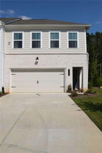 New construction Townhouse house 3728 Silvery Way, Powder Springs, GA 30127 - photo 1 1