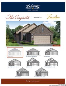 New construction Single-Family house 9532 Griffith Run, Converse, TX 78109 Augusta A- photo 0 0