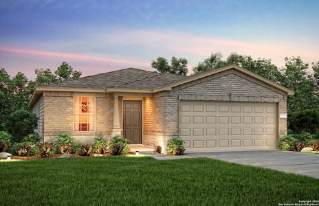 New construction Single-Family house 7417 Playa Crossing, San Antonio, TX 78252 Independence- photo 0