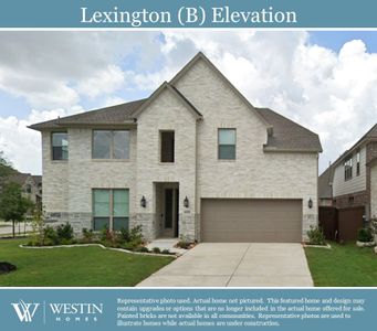 New construction Single-Family house 4738 Silo Shadow Way, Fulshear, TX 77441 The Lexington- photo 3 3