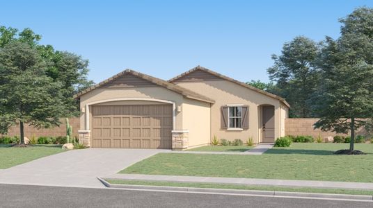 New construction Single-Family house 37817 N Flank Rider Way, San Tan Valley, AZ 85140 Jerome Plan 3556- photo 0 0