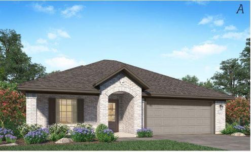 New construction Single-Family house 3315 Climbing Gardens Drive, Conroe, TX 77301 Honeysuckle II- photo 0 0
