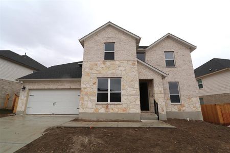 New construction Single-Family house 808 Marietta Street, Leander, TX 78641 San Marcos - Classic Series- photo 0